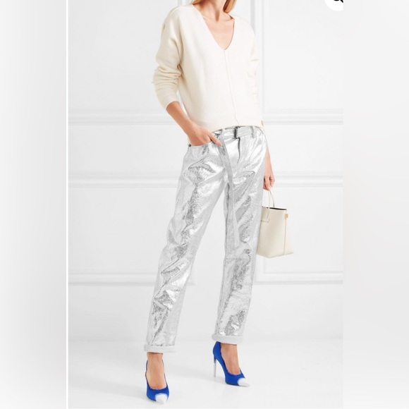 Tom Ford Cobalt Blue Satin Pointed Toe Pumps with a Dipped Dyed Finish, Size 40 - Picture 4 of 15